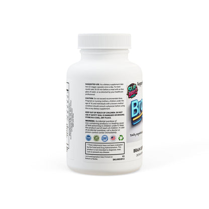 Bro Brain, Brain Support Complex, Sup Bro Supplement (60 Capsules)