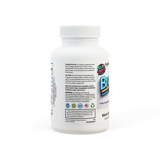 Bro Brain, Brain Support Complex, Sup Bro Supplement (60 Capsules)