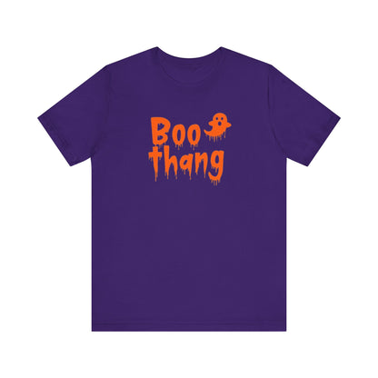 Halloween Boo Thang Unisex Tee, Funny Halloween T-Shirt, Ghost Graphic Tee, Spooky Shirt, Halloween Costume, Fall Fashion