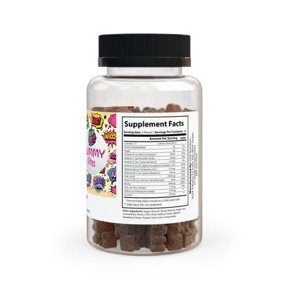 Gummy Vites, Multivitamin Gummies for Adults (60 Gummies) - Psychonaut Swag