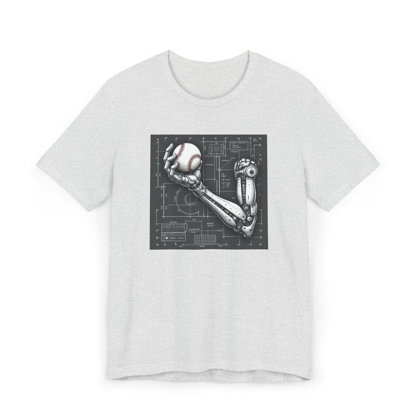 Bionic Baseball, Unisex Jersey T-Shirt