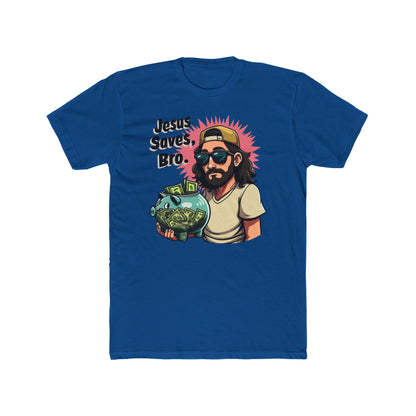 Jesus Saves, Bro' - Casual Wear, Funny Gift, Humor Shirt, Church Events, Everyday Style - Psychonaut Swag