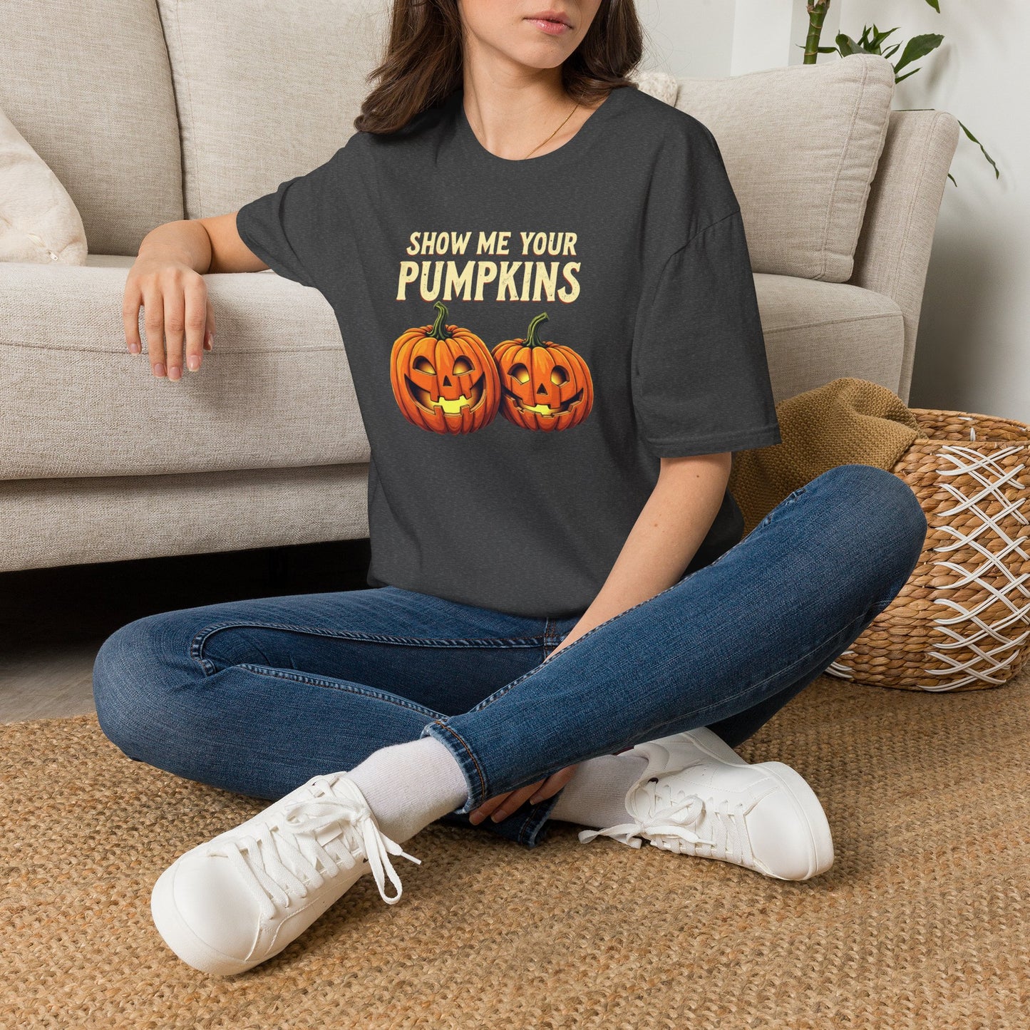 Show Me Your Pumpkins Halloween T-Shirt