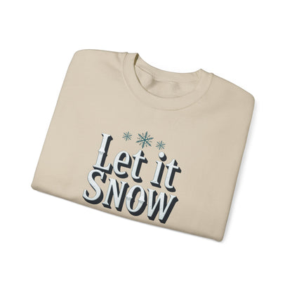 Let It Snow Sweatshirt — Cozy Holiday Crewneck