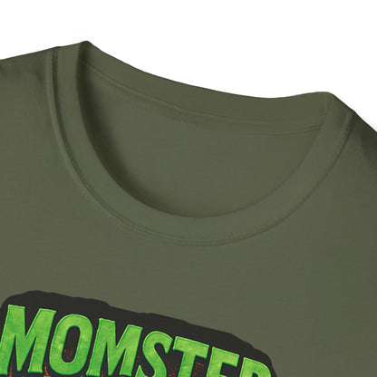 Halloween Momster T-Shirt, Unisex Spooky Tee, Cute Halloween Shirt, Gift for Halloween Lovers, Family Costume Shirt, Trick or Treat Shirt