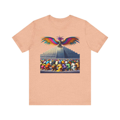Feathered Serpent, Unisex Jersey Short Sleeve Tee - Psychonaut Swag