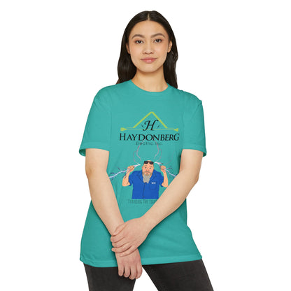 Haydonberg Turning The Lights On, Unisex CVC Jersey T-shirt