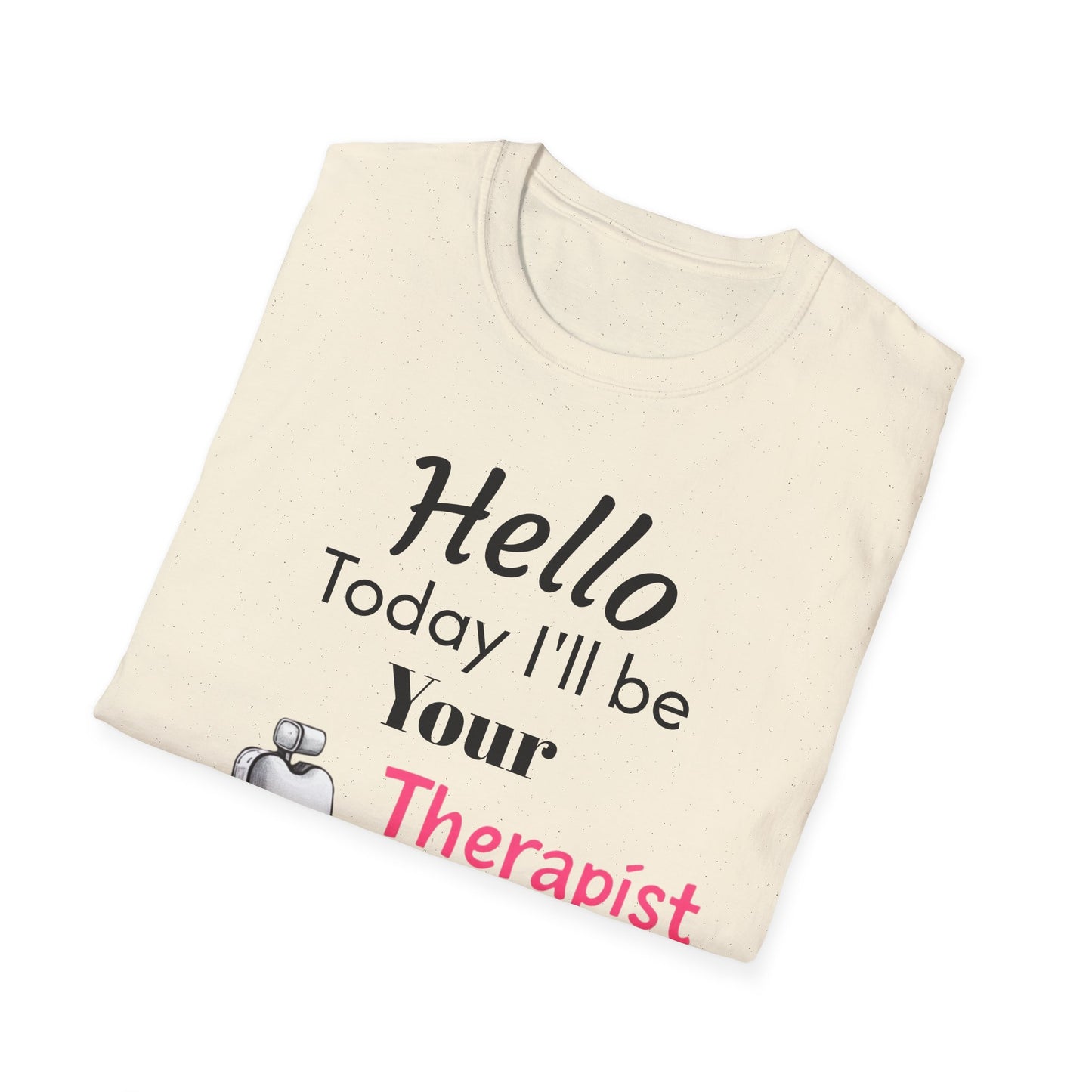 Hair stylist therapy, Unisex Softstyle T-Shirt | Perfect Gift for Barbers, Stylists, Hairdressers, Funny Tee for Self-Care Sundays, Hair Salon [...] - Psychonaut Swag