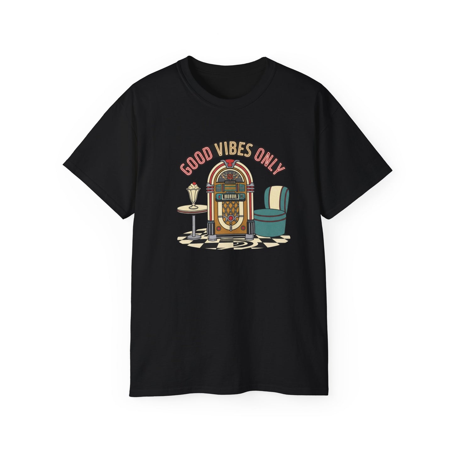 Good Vibes Only Jukebox T-Shirt