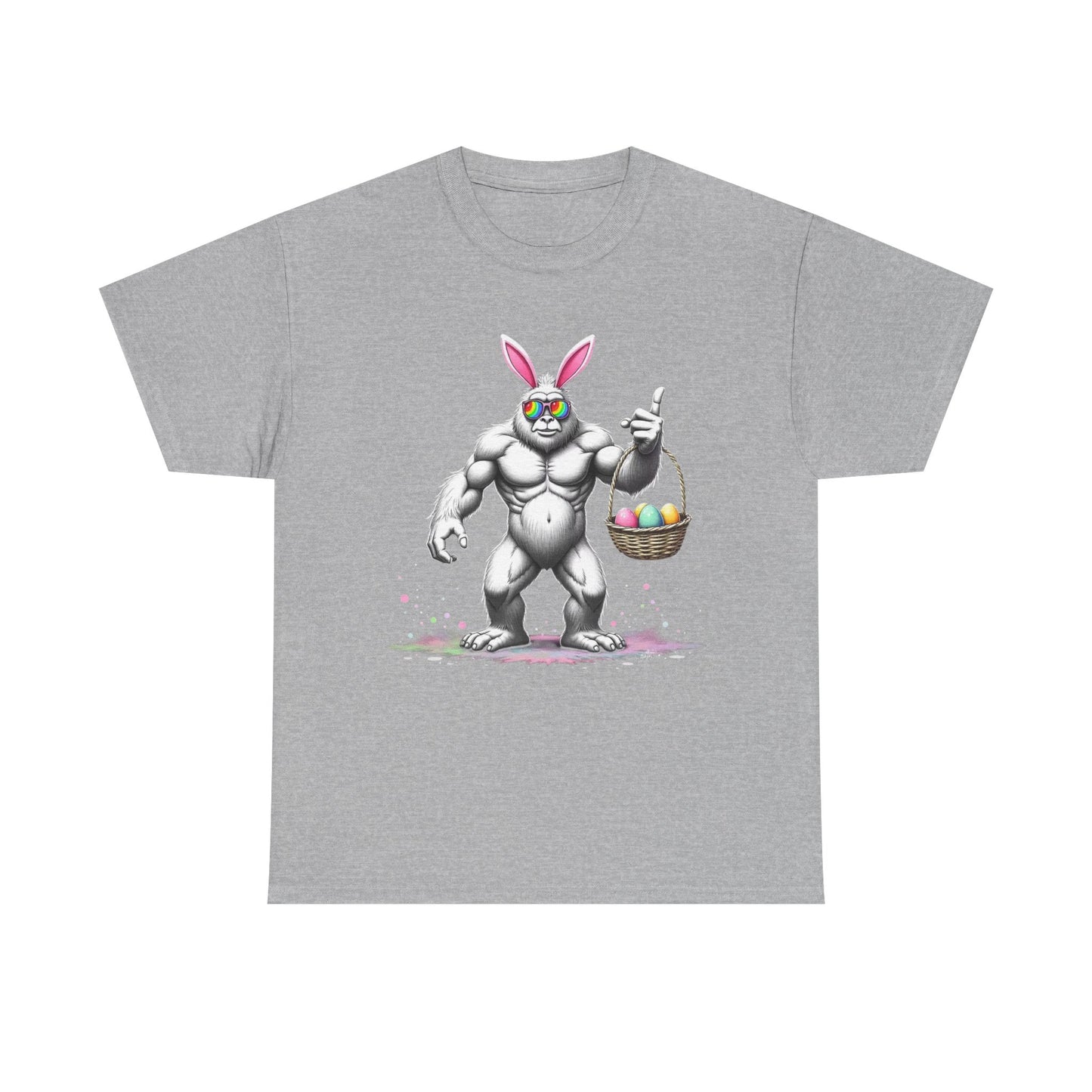 Muscular Easter Bunny T-Shirt — Funny Easter Basket Tee