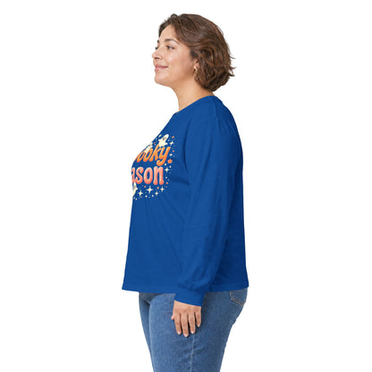 Spooky Season Long Sleeve — Cute Ghosts Halloween Shirt