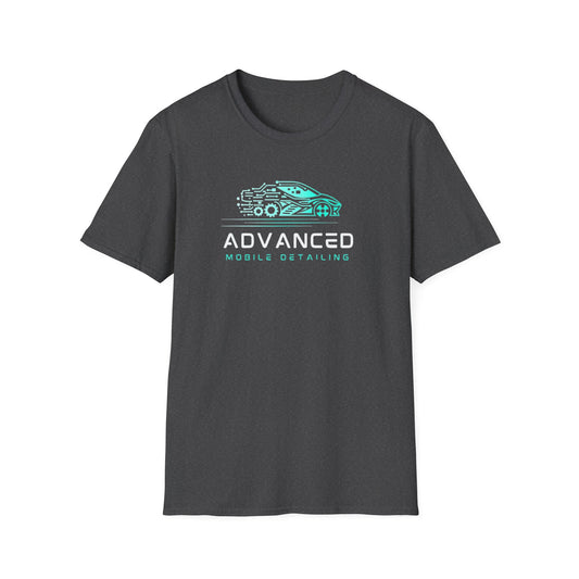 Advanced Mobile, classic tee, Unisex Softstyle T-Shirt - Perfect for Auto Lovers, Gifts, Mobile Detailing, Casual Wear, and Car Shows