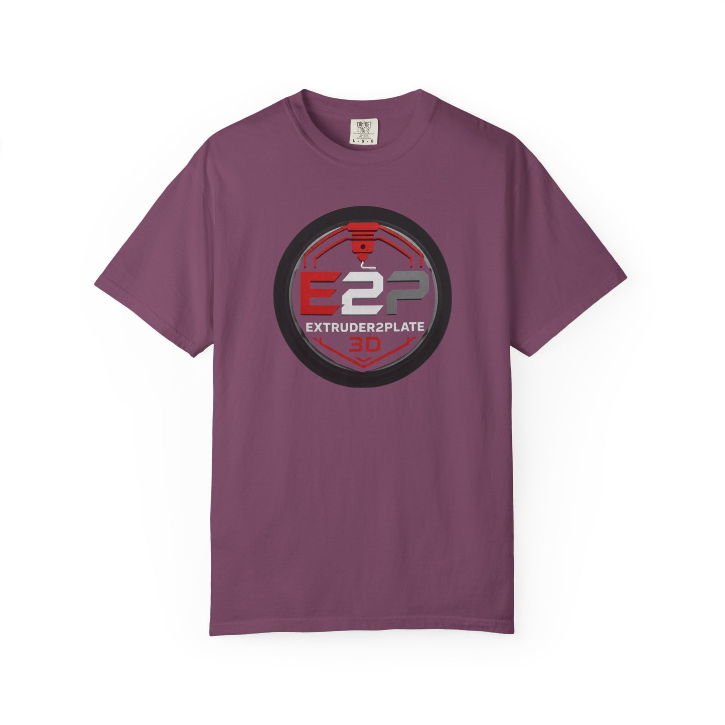 Extruder2Plate E2P Logo Tee (3D Printing Enthusiast Shirt)