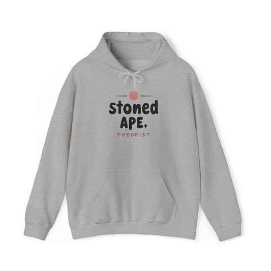 Stoned Ape Hoodie – Minimal Retro Logo Pullover