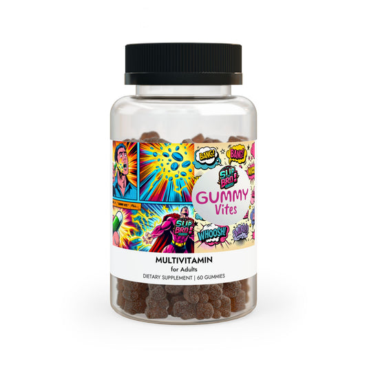 Gummy Vites, Multivitamin Gummies for Adults (60 Gummies) - Psychonaut Swag