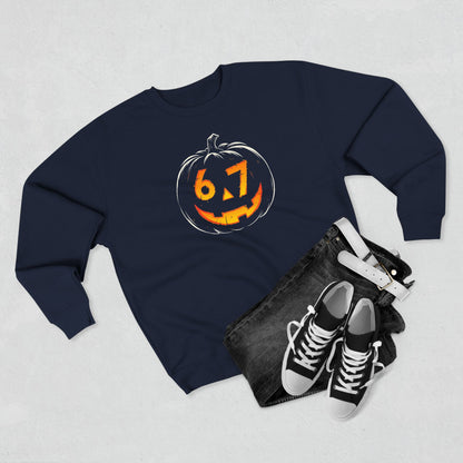 Halloween Pumpkin Crewneck Sweatshirt – Jack-O'-Lantern