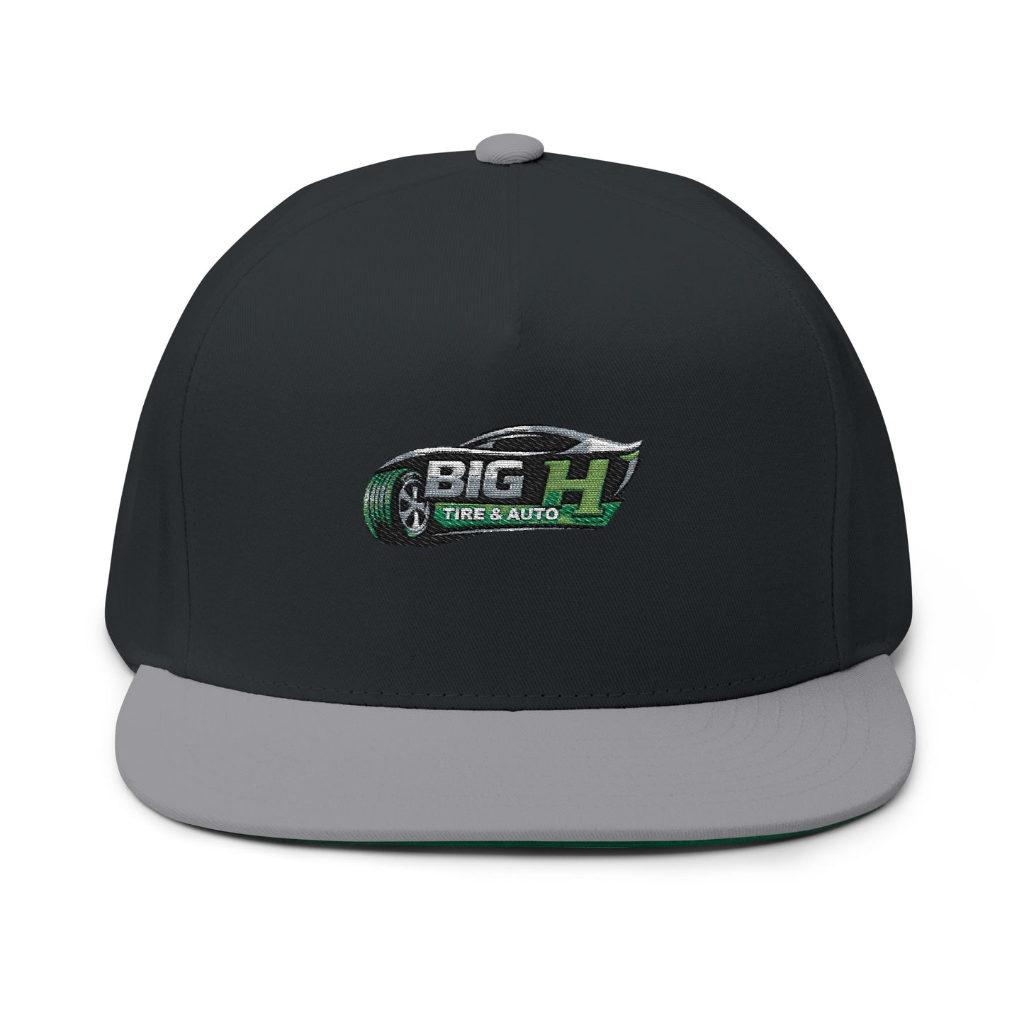 Mechanic Big H, Flat Bill Cap (Embroidery)