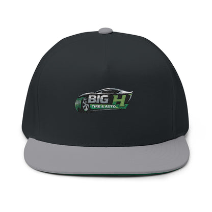 Mechanic Big H, Flat Bill Cap (Embroidery)