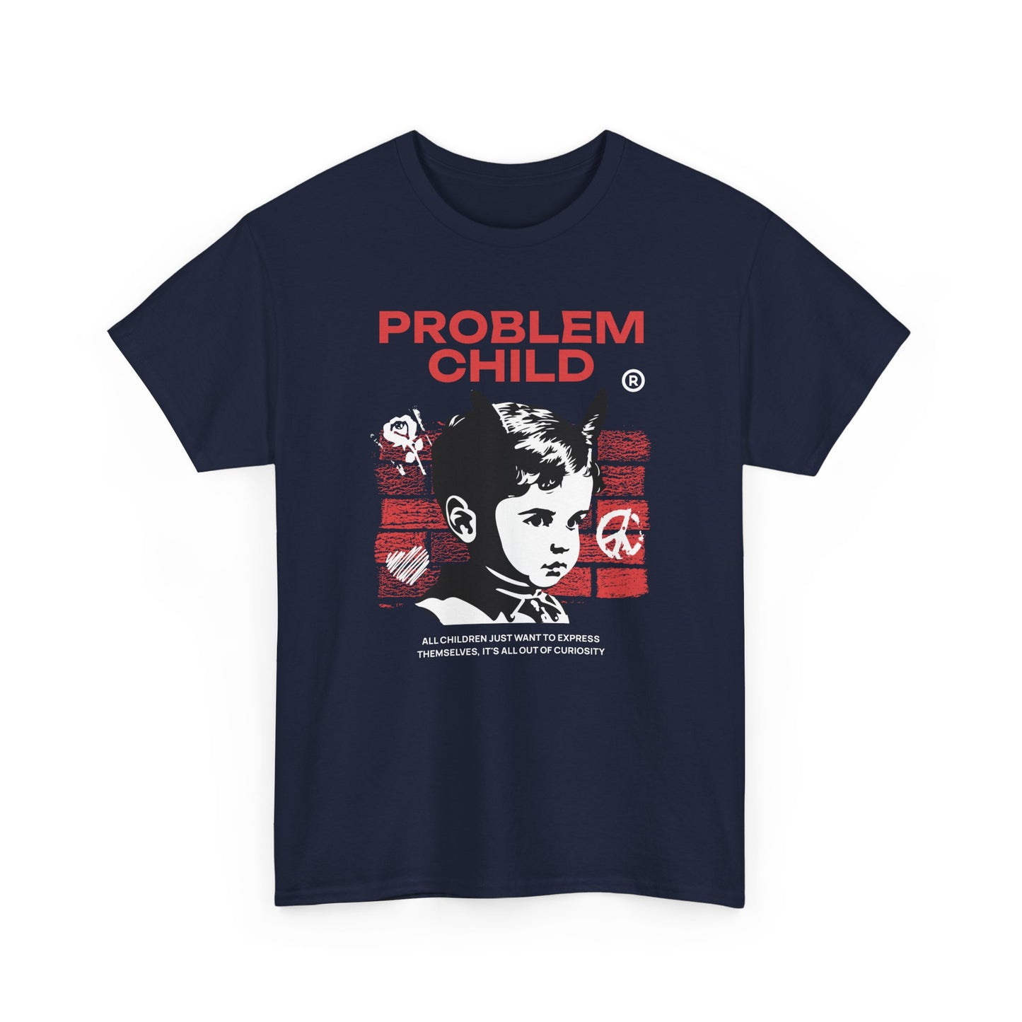 Problem Child, Unisex Heavy Cotton Tee