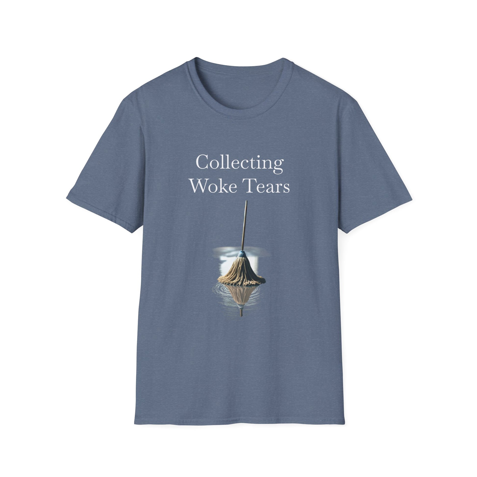 Collecting Woke Tears, Unisex Softstyle T-Shirt - Psychonaut Swag