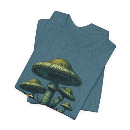 Mushroom Forest Tee — 'Fungi' Vintage Nature T-Shirt