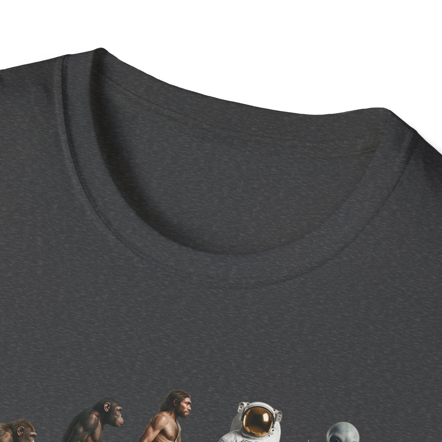 Evolution of Man to Alien T-Shirt — Ape to Alien Graphic Tee