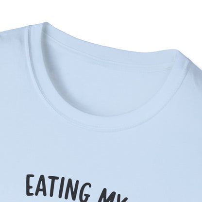 Eating My Feelings - Cute Casual Wear, Gift for Food Lovers, Funny Tee for Self-Care Days, Fun Summer [...] - Psychonaut Swag