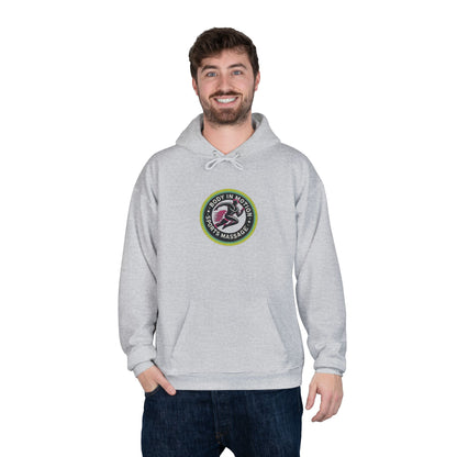 Sports Massage, Logo Hoodie — 'Run Fast' Athletic Pullover