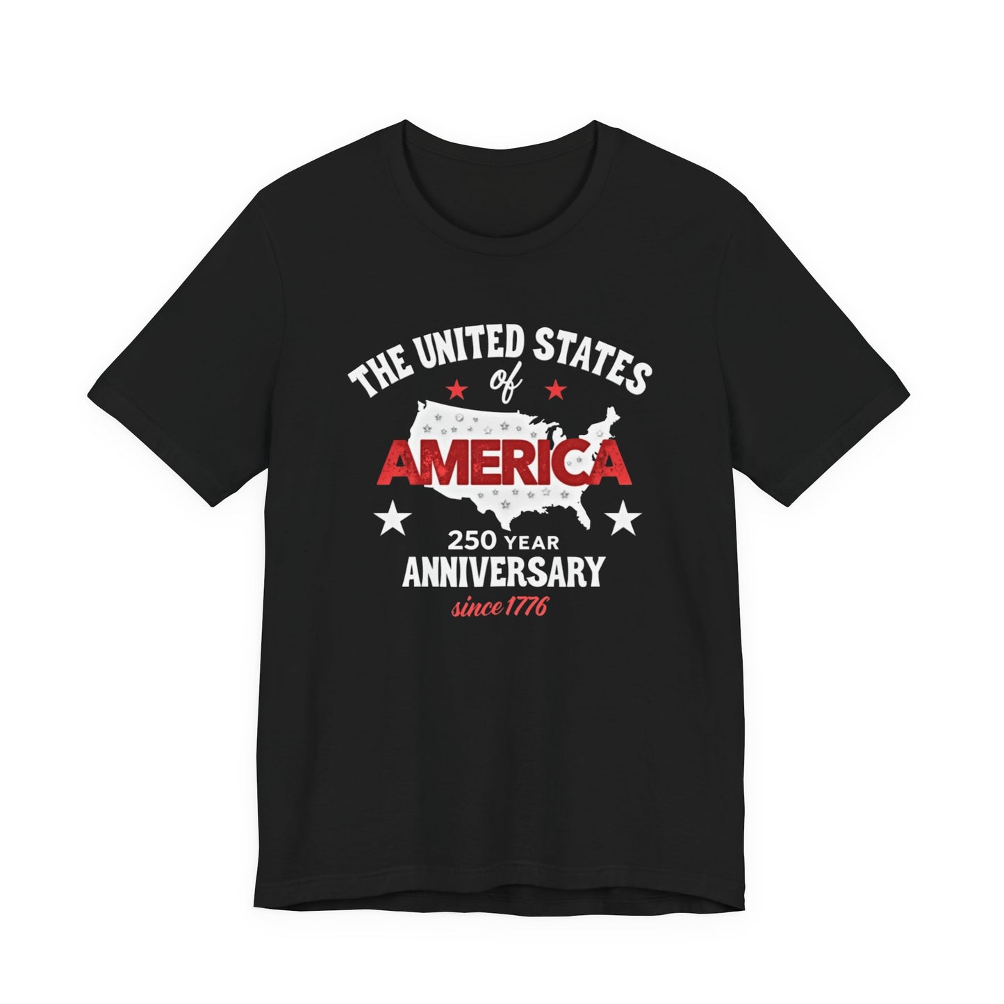 America 250 year Anniversary,Unisex Jersey Short Sleeve Tee