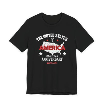 America 250 year Anniversary,Unisex Jersey Short Sleeve Tee