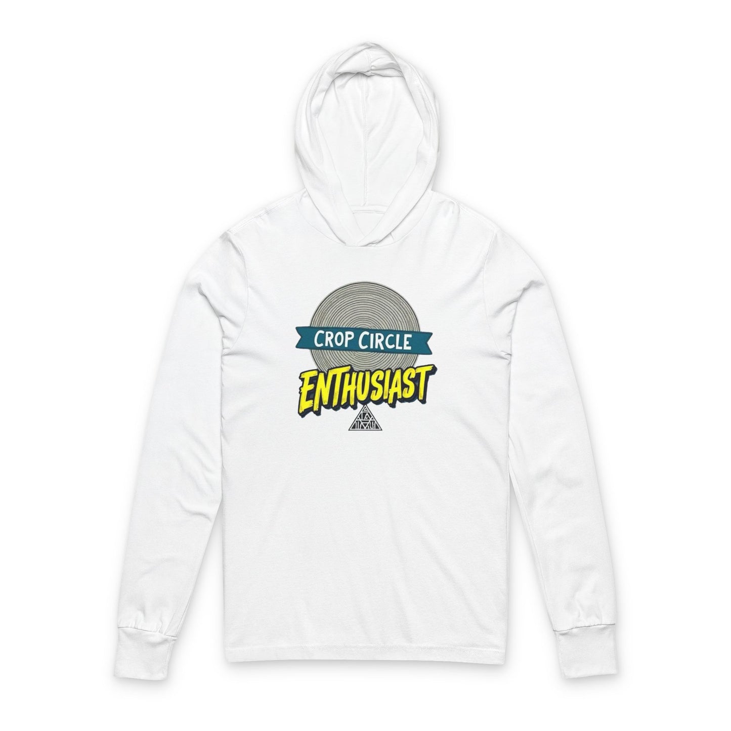 Crop Circle Enthusiast Hooded Long Sleeve Tee
