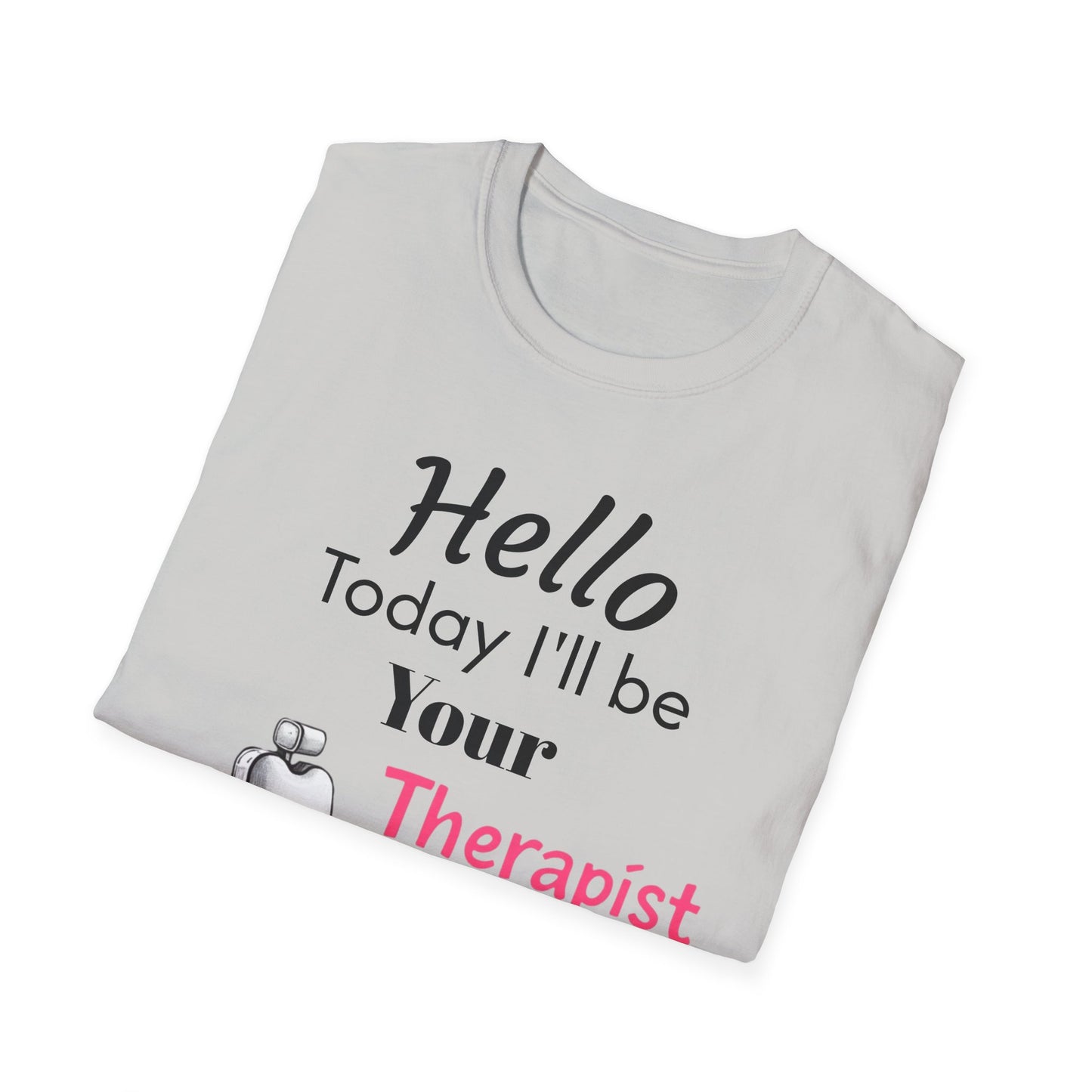 Hair stylist therapy, Unisex Softstyle T-Shirt | Perfect Gift for Barbers, Stylists, Hairdressers, Funny Tee for Self-Care Sundays, Hair Salon [...] - Psychonaut Swag