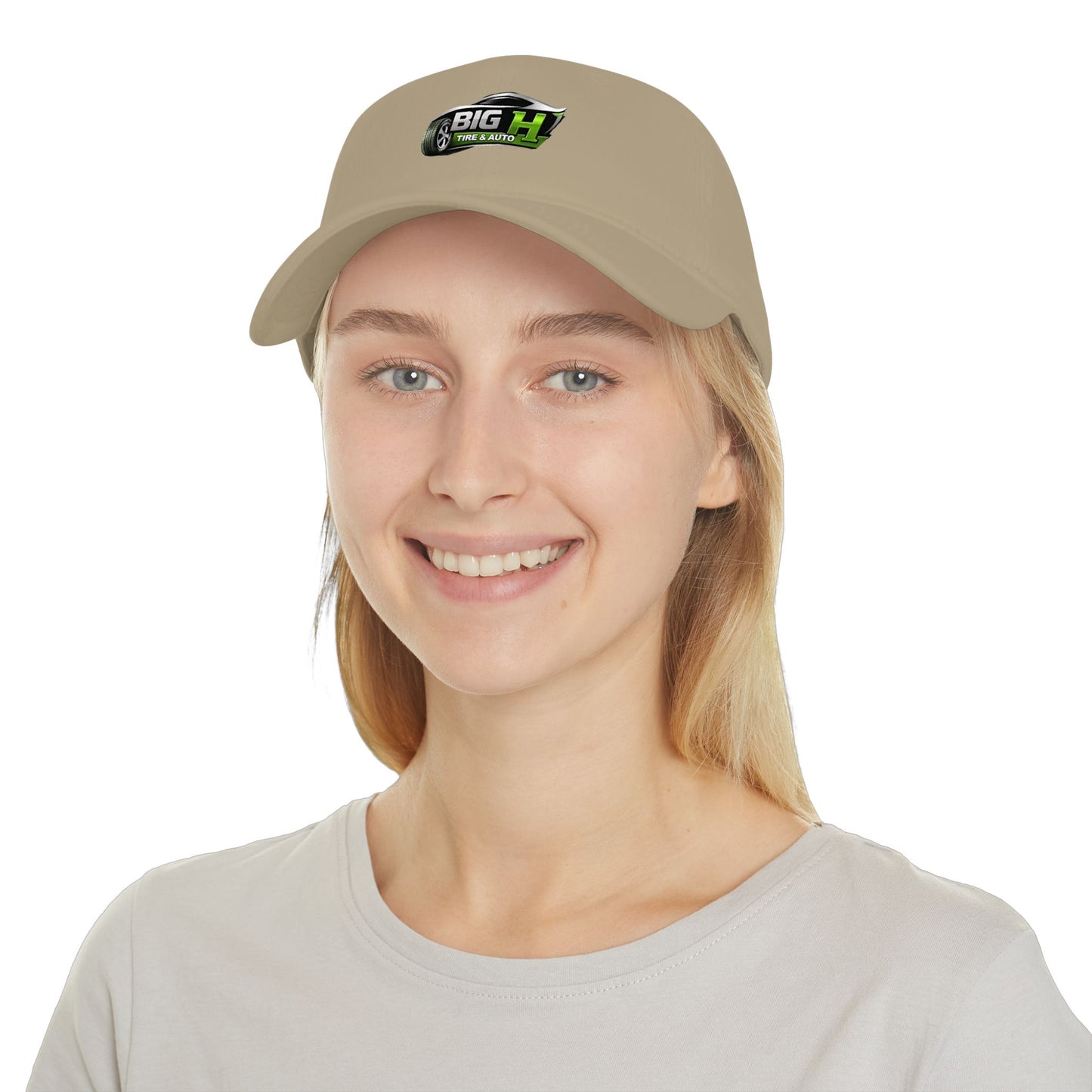 Mechanic Big H, Low Profile Baseball Cap