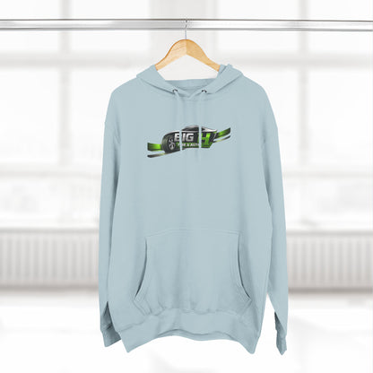 Mechanic Big H, Three-Panel Fleece Hoodie