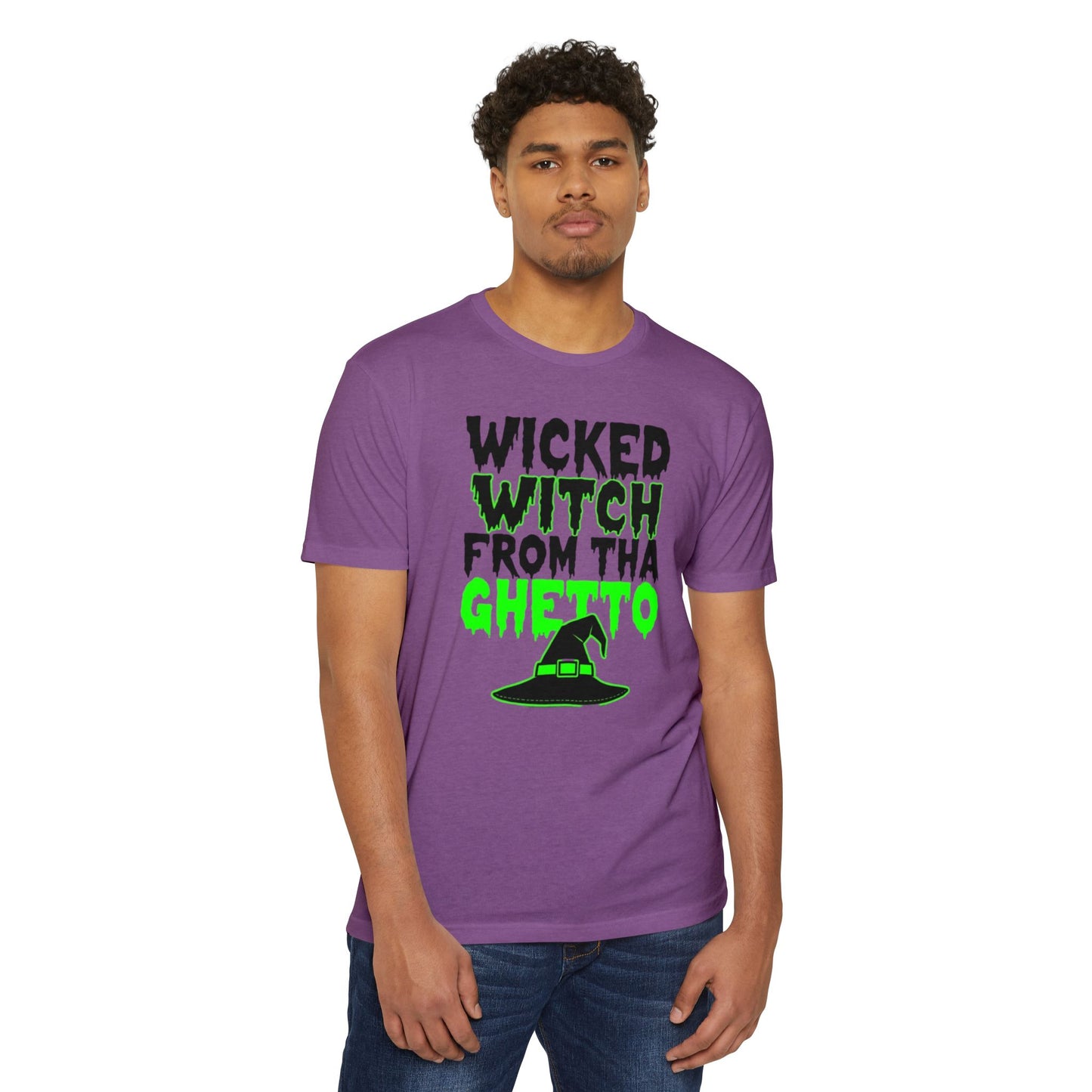 Wicked Witch T-Shirt, Funny Halloween Tee, Unisex Graphic Shirt, Spooky Costume Top, Autumn Celebration Apparel