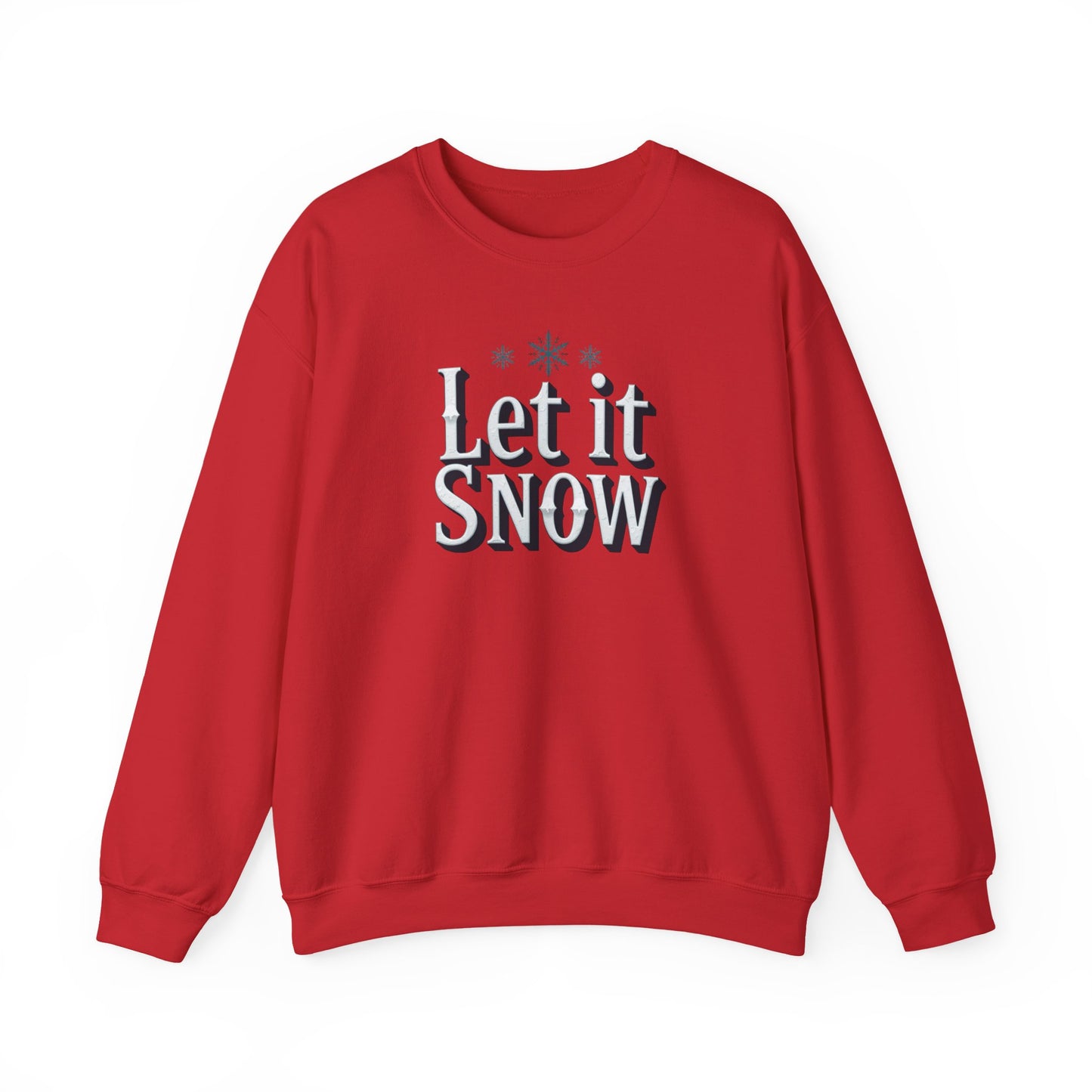 Let It Snow Sweatshirt — Cozy Holiday Crewneck