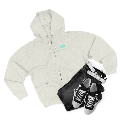 Advanced Mobile zip-up, Exploration Unisex Zip Hoodie, Cozy Zip Up, Casual Wear, Gift for Adventurers, Travel Enthusiasts