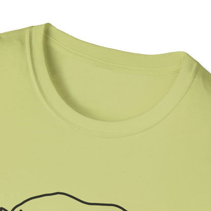 Chunky Unicorn, Rhino, Unisex Softstyle T-Shirt, Funny Tee, Gift for Animal Lovers, Casual Wear, Birthday Present, Unique Graphic Shirt