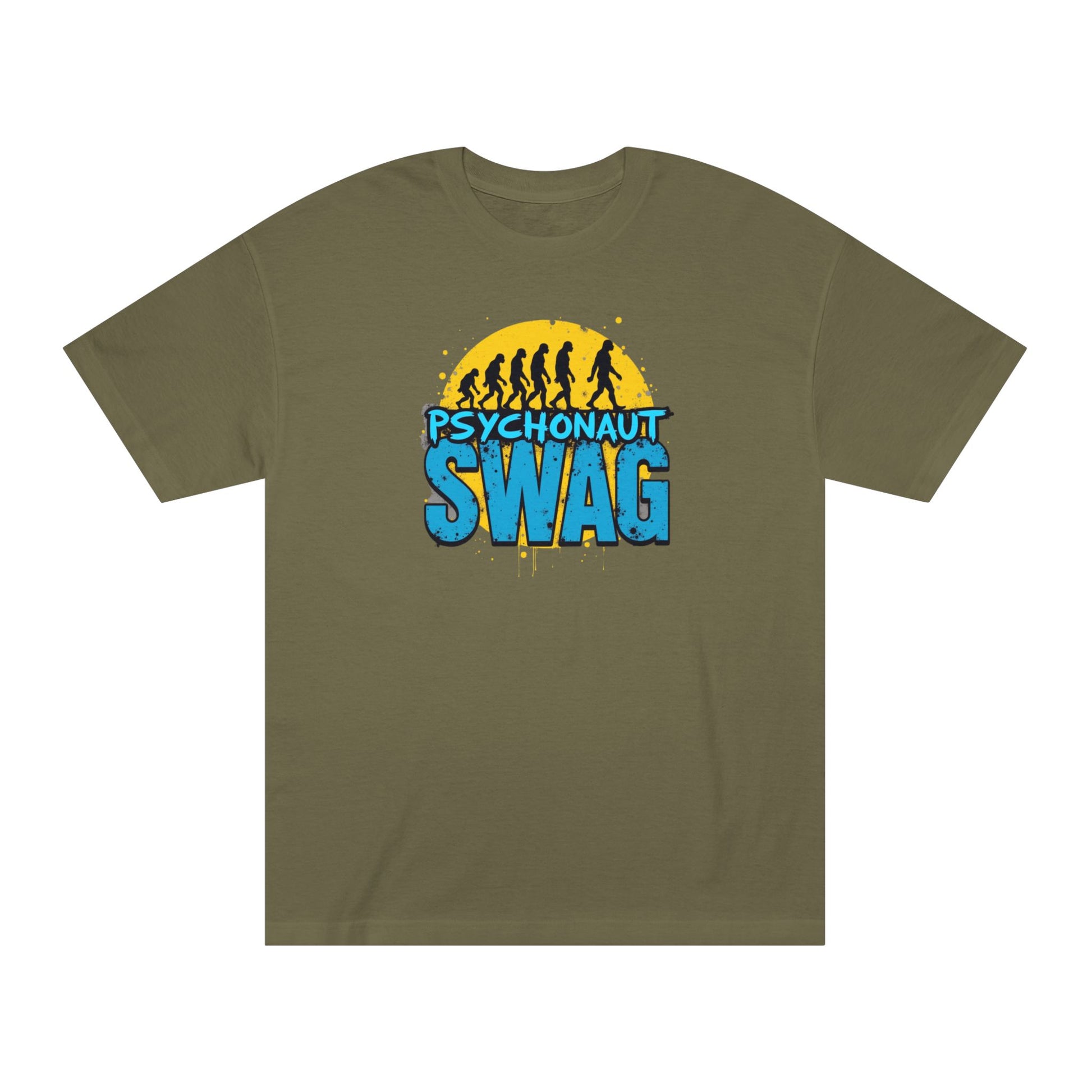 Psycho Swag Unisex Classic Tee - Trendy Graphic T-Shirt for Gamers & Psychonauts, Quirky Gift, Casual Wear, Unique Fashion - Psychonaut Swag