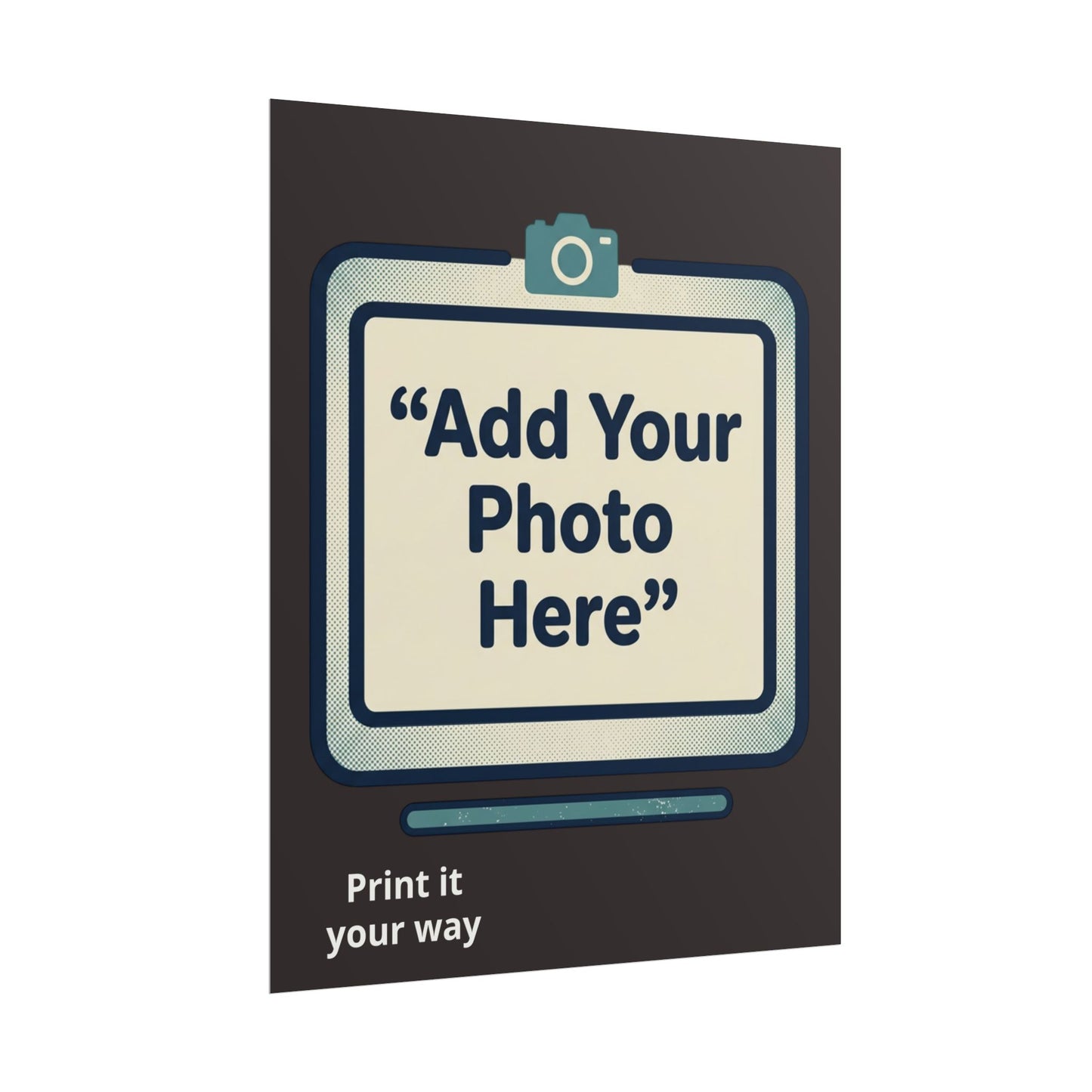Customizable Movie Poster — Personalized Rolled Prints for Birthdays, Graduations & Man Caves