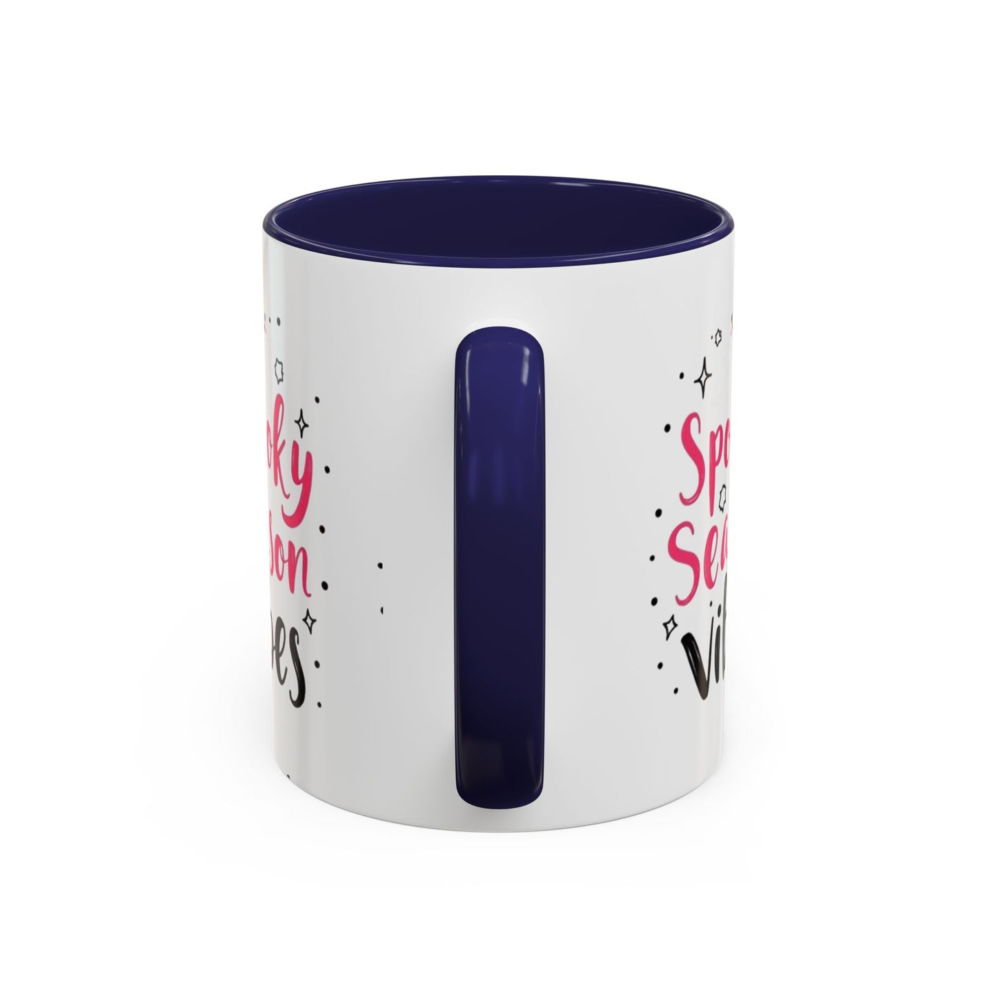 Spooky Season Vibes Accent Coffee Mug (Halloween 11/15oz)