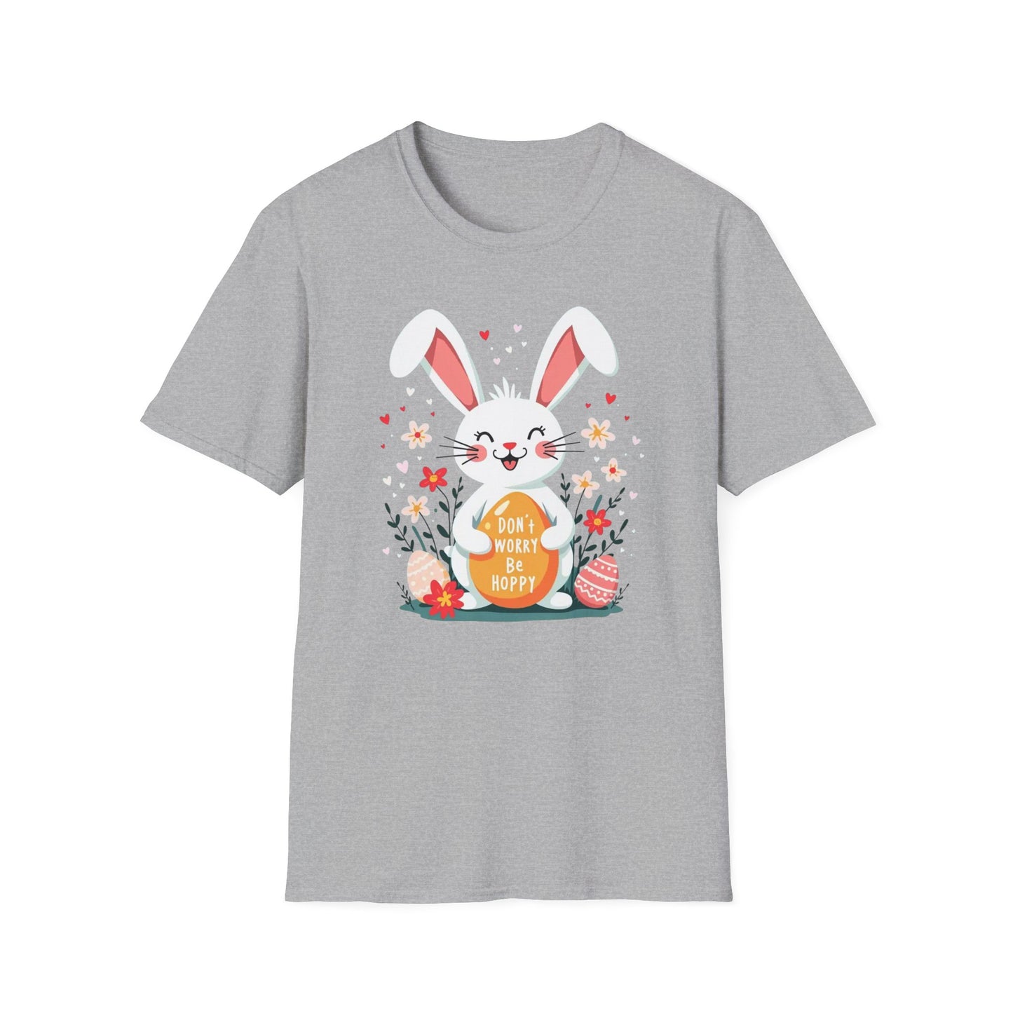 Easter Bunny "Don't Worry Be Hoppy" T-Shirt