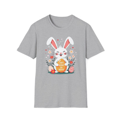 Easter Bunny "Don't Worry Be Hoppy" T-Shirt