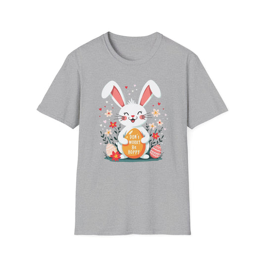 Easter Bunny "Don't Worry Be Hoppy" T-Shirt