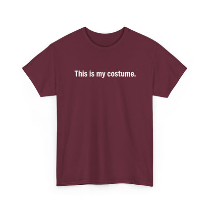 "This Is My Costume" Halloween T‑Shirt