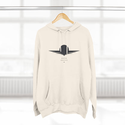 Minimal Sunset Hoodie — Quiet Night Graphic Hoodie