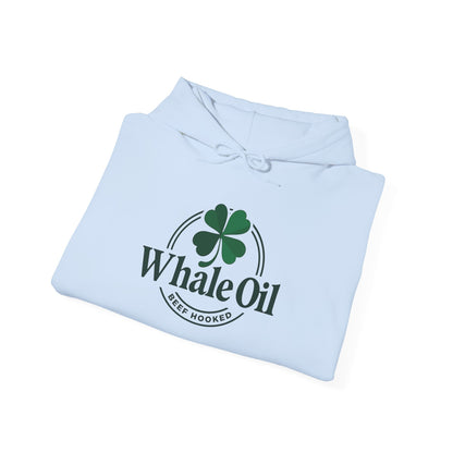 Whale Oil Beef Hooked, Unisex Heavy Blend™ Hooded Sweatshirt