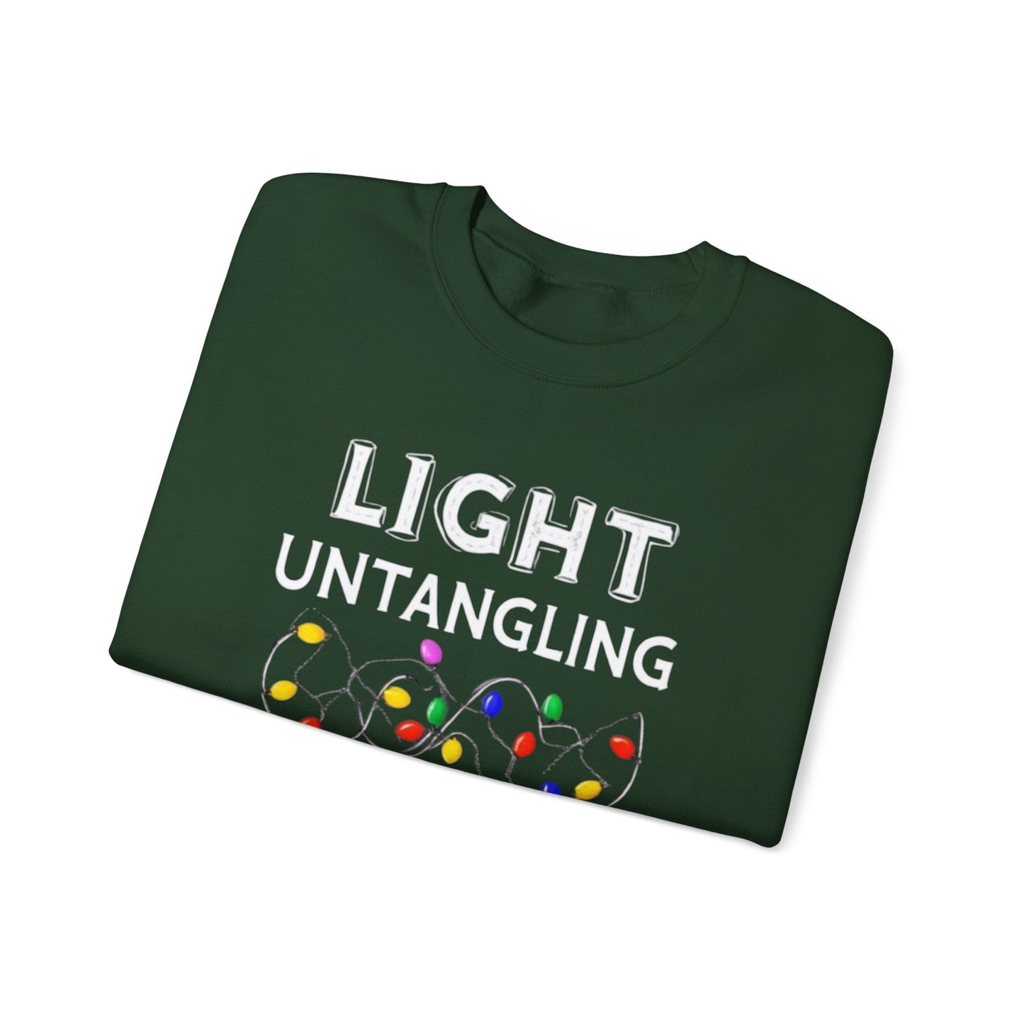 Light Untangling Party, Unisex Heavy Blend™ Crewneck Sweatshirt