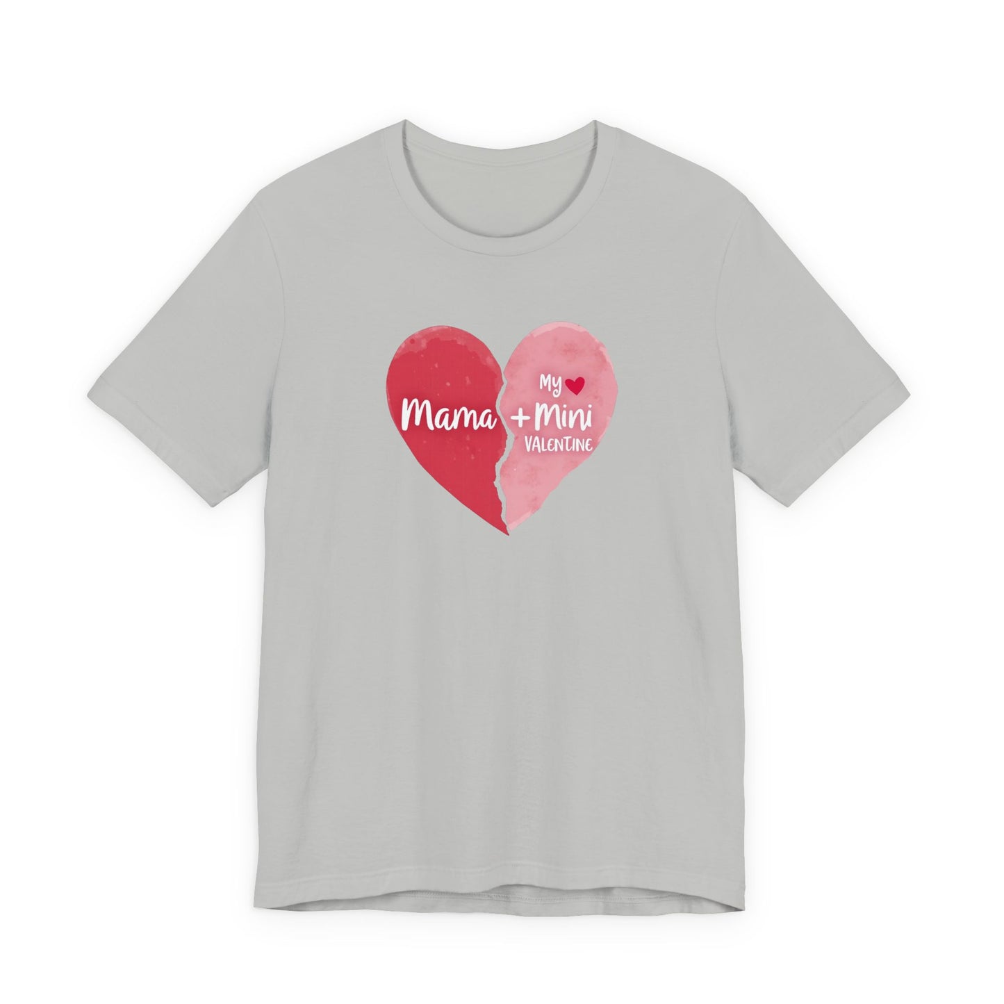 Mama + Mini Valentine T-Shirt — Matching Mother & Child Heart Tee