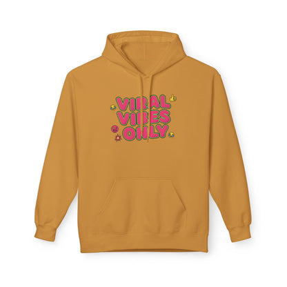 Hoodie - "Vibe Check" Colorful Retro Text Graphic